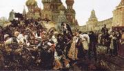 Vasily Surikov The Morning of the Execution of the Streltsy Spain oil painting artist